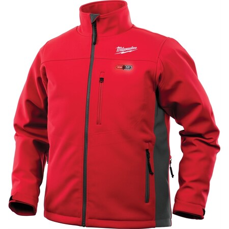 Milwaukee Tool M12 Heated TOUGHSHELL Jacket Kit, Med (Red) 202R-21M